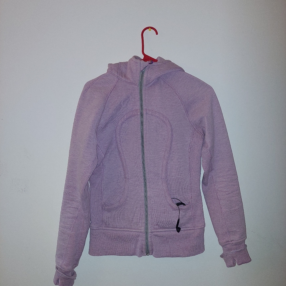 Purple Lululemon zipup. Size small.